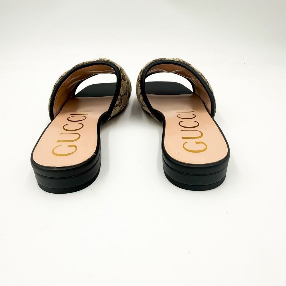 Gucci GG Marmont Monogram Matelasse Slide Sandals EU 37 US 7 - Picture 5 of 12